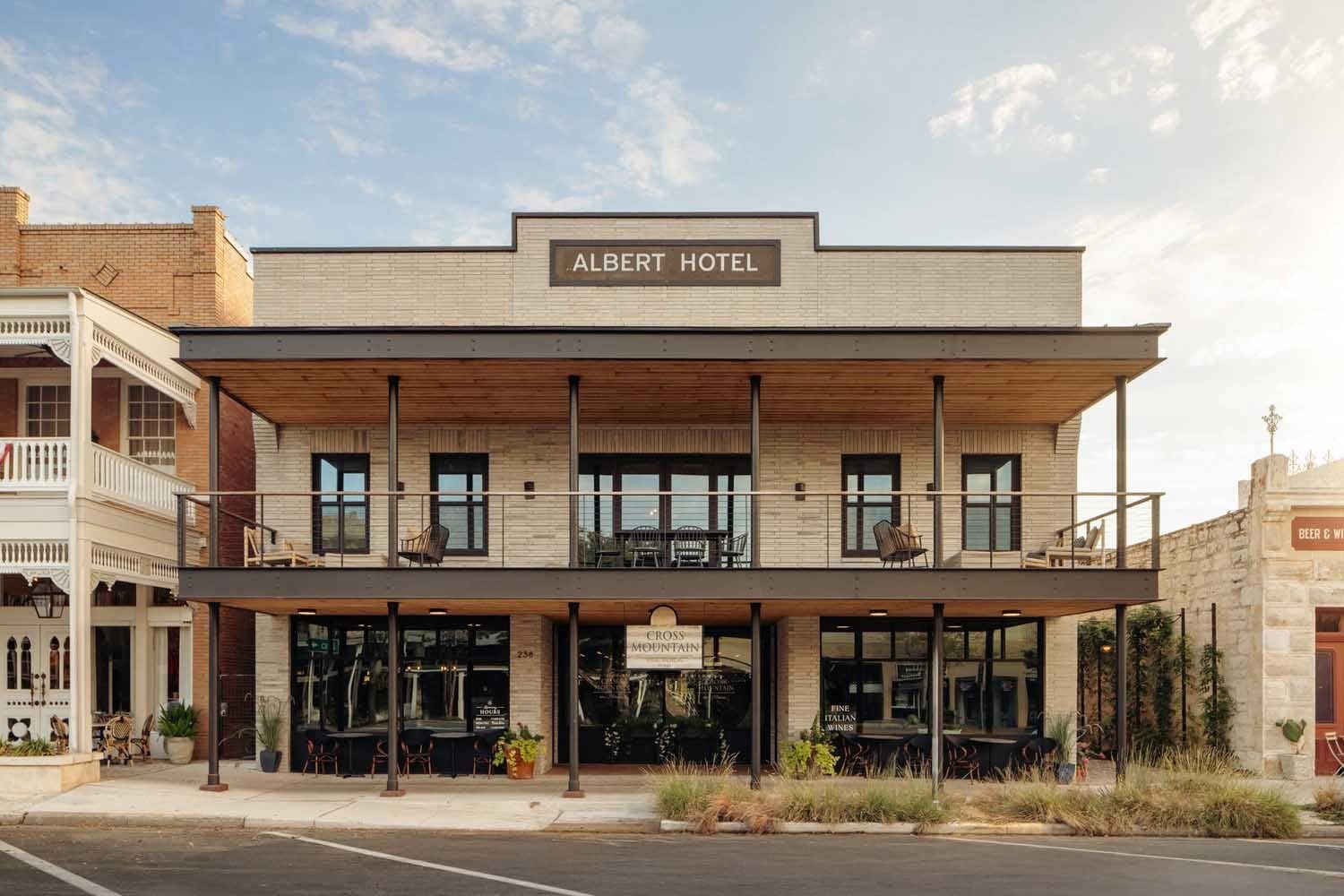 Albert Hotel, historic Fredericksburg renovation